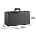 Graded Card Storage Box, 5 Slots, Graded Sports Cards Holder Carrying Case with Coded Lock Foam Dividers, for 162 PSA Graded Cards 115 BGS Cards 130 SGC Cards 585 Top Loaders or 999+ Loose Cards