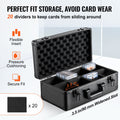 Graded Card Storage Box 4 Slot PSA BGS SGC Holder Foam Dividers