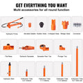 12 Ton Hydraulic Jack Air Pump Lift Ram Porta Power Repair Kit
