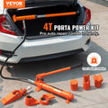 4 Ton Porta Power Kit Hydraulic Jack 8800 LBS Car Truck