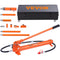20 Ton Porta Power Kit Hydraulic Jack 4.6ft Hose Storage
