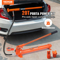 20 Ton Porta Power Kit Hydraulic Jack 4.6ft Hose Storage