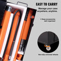 20 Ton Porta Power Kit Hydraulic Jack 4.6ft Hose Storage