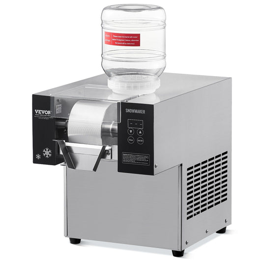 Snowflake Ice Machine 176.4LBS/24H Stainless Steel Ice Maker