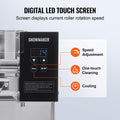 Snowflake Ice Machine 176.4LBS/24H Stainless Steel Ice Maker