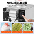 Commercial Snowflake Ice Machine 276LBS/24H Stainless Steel
