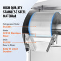 Commercial Snowflake Ice Machine, 375LBS/24H Snowflake Ice Maker, Stainless Steel Ice Shaver Machine, Electric Snow Cone Maker, Air Cooling System for Rapid Heat Dissipation, for Bakery, Cafe