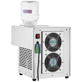 Commercial Snowflake Ice Machine, 375LBS/24H Snowflake Ice Maker, Stainless Steel Ice Shaver Machine, Electric Snow Cone Maker, Air Cooling System for Rapid Heat Dissipation, for Bakery, Cafe