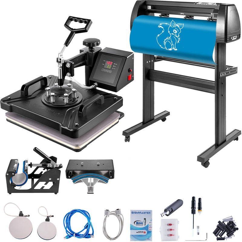 5 in 1 Heat Transfer Press 12