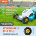 254mm Run-Flat Tire Wheel 2-Pack Hand Truck Utility Cart Dolly