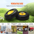 254mm Run-Flat Tire Wheel 2-Pack Hand Truck Utility Cart Dolly