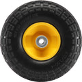 254mm Run-Flat Tire Wheel 2-Pack Hand Truck Utility Cart Dolly