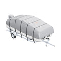 Pontoon Boat Cover 800D Waterproof 19-20ft Trailerable