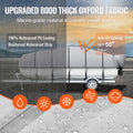 Pontoon Boat Cover 800D Waterproof 19-20ft Trailerable