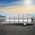 Pontoon Boat Cover 800D Waterproof 19-20ft Trailerable