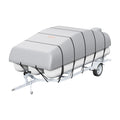 Pontoon Boat Cover 800D Waterproof 19-20ft Trailerable