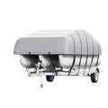 Pontoon Boat Cover 800D Waterproof 19-20ft Trailerable