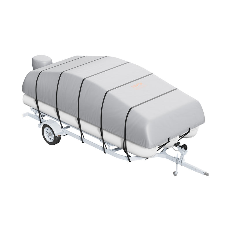 Pontoon Boat Cover 800D Waterproof 23-24ft Trailerable Bag