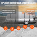 Pontoon Boat Cover 800D Waterproof 23-24ft Trailerable Bag
