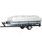 Pontoon Boat Cover 25-28ft Heavy Duty 600D Waterproof Grey
