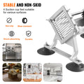 VEVOR Commercial Vegetable Slicer 1/4 inch Stainless Steel Manual Cutter