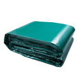 PVC Tarp 16.5x29.5ft Heavy Duty Waterproof Green Grommets Reinforced