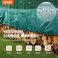PVC Tarp 16.5x29.5ft Heavy Duty Waterproof Green Grommets Reinforced