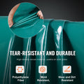 PVC Tarp 16.5x29.5ft Heavy Duty Waterproof Green Grommets Reinforced