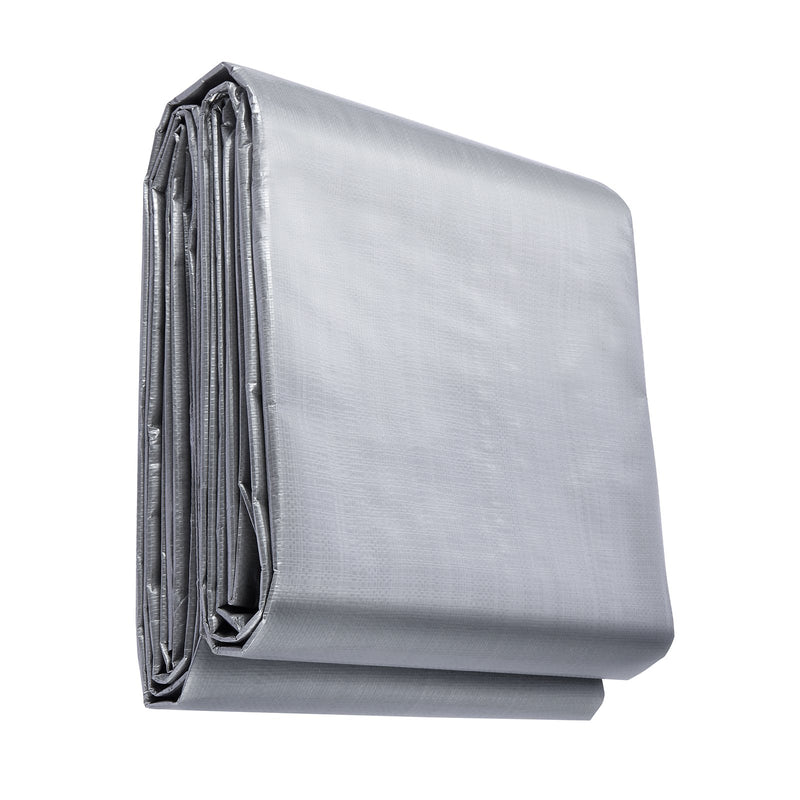 Tarp Waterproof Tarpaulin 20x30ft 10mil Poly UV Resistant