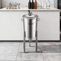 Stainless Steel 30L Conical Fermenter Wine Beer Brewing Tank