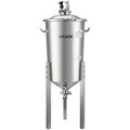 Stainless Steel 30L Conical Fermenter Wine Beer Brewing Tank