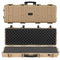 Rifle Case 1016mm Lockable Hard Gun Storage Waterproof Wheels Khaki