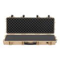 Rifle Case 1016mm Lockable Hard Gun Storage Waterproof Wheels Khaki