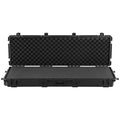 Rifle Case Hard Lockable 1320mm Waterproof Wheels Black