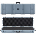 Rifle Case 1320mm Hard Lockable Waterproof Wheels Grey
