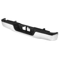 Rear Step Bumper Chrome Steel Toyota Tundra 2007-2013