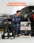 3KW Spot Welder Stud Dent Repair Kit Auto Body Steel Panel 2 Guns 7 Mode
