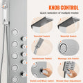 Shower Panel 4 Modes Rainfall Waterfall Massage Jets Handheld 59