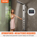 Shower Panel 6 Modes LED Rainfall Waterfall Massage Jets Handheld