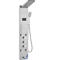 Shower Panel 6 Modes LED Rainfall Waterfall Massage Jets Handheld