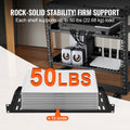 Server Rack Shelf 1U 254mm Depth 22.68kg Vented Cantilever Wall Mount