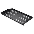 Server Rack Shelf 1U 254mm Depth 22.68kg Vented Cantilever Wall Mount