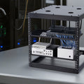 Server Rack Shelf 1U 4pc 22.68kg Vented Cantilever Wall Mount