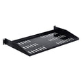 Server Rack Shelf 1U 4pc 22.68kg Vented Cantilever Wall Mount