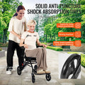 Aluminum Wheelchair Foldable Self-Lock 220lbs 15.75
