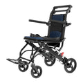 Aluminum Wheelchair Foldable Self-Lock 220lbs 15.75