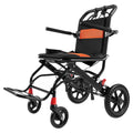 Wheelchair Aluminium Alloy Transport Chair Foldable 18