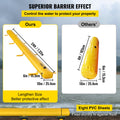 Hydro Barrier Flood Barrier 24ft Length 6in Height