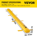 Hydro Barrier Flood Barrier 24ft Length 6in Height