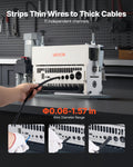 Electric Wire Stripper 1.5-40mm 370W 11 Channel Automatic Copper Cable